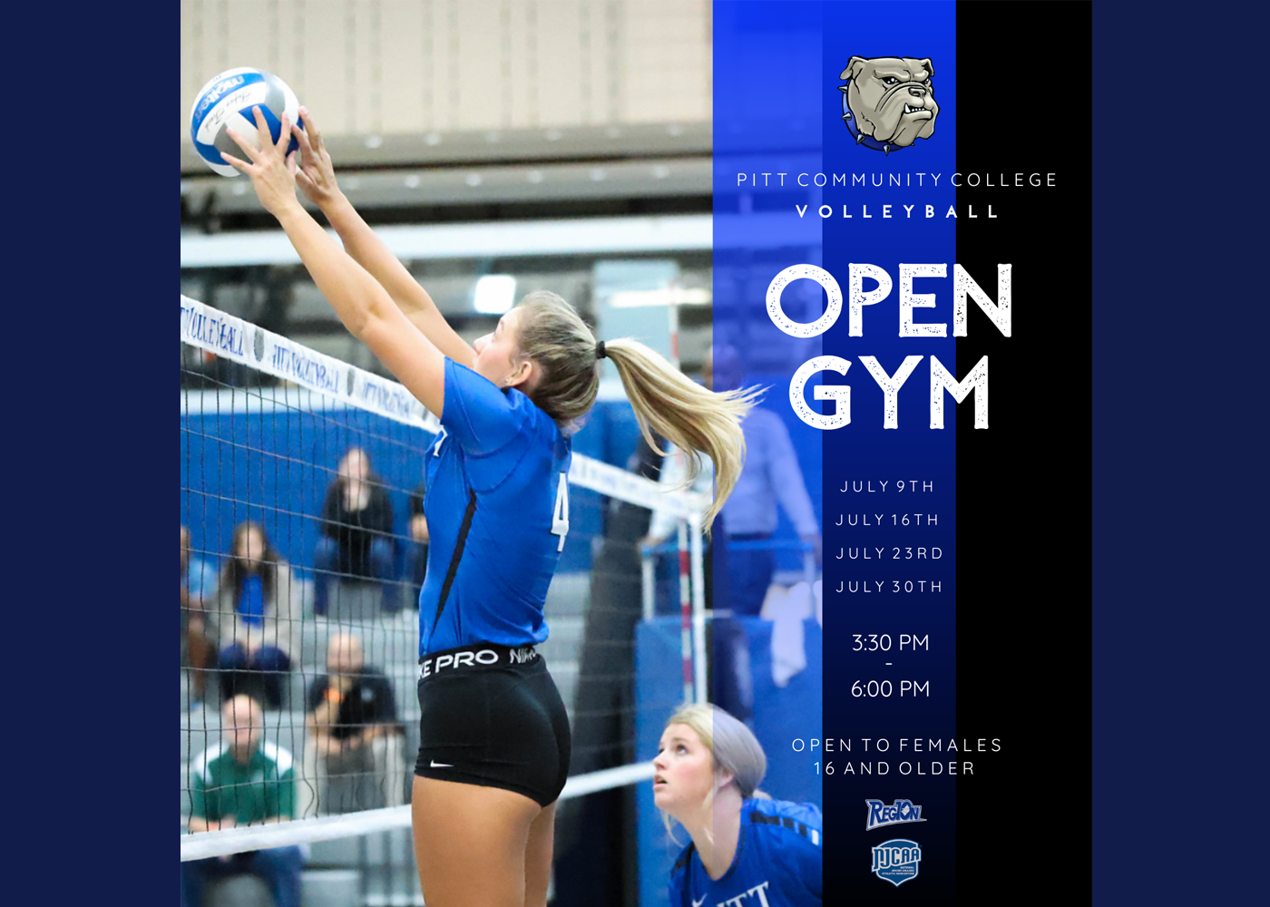 VOLLEYBALL OPEN GYM DATES