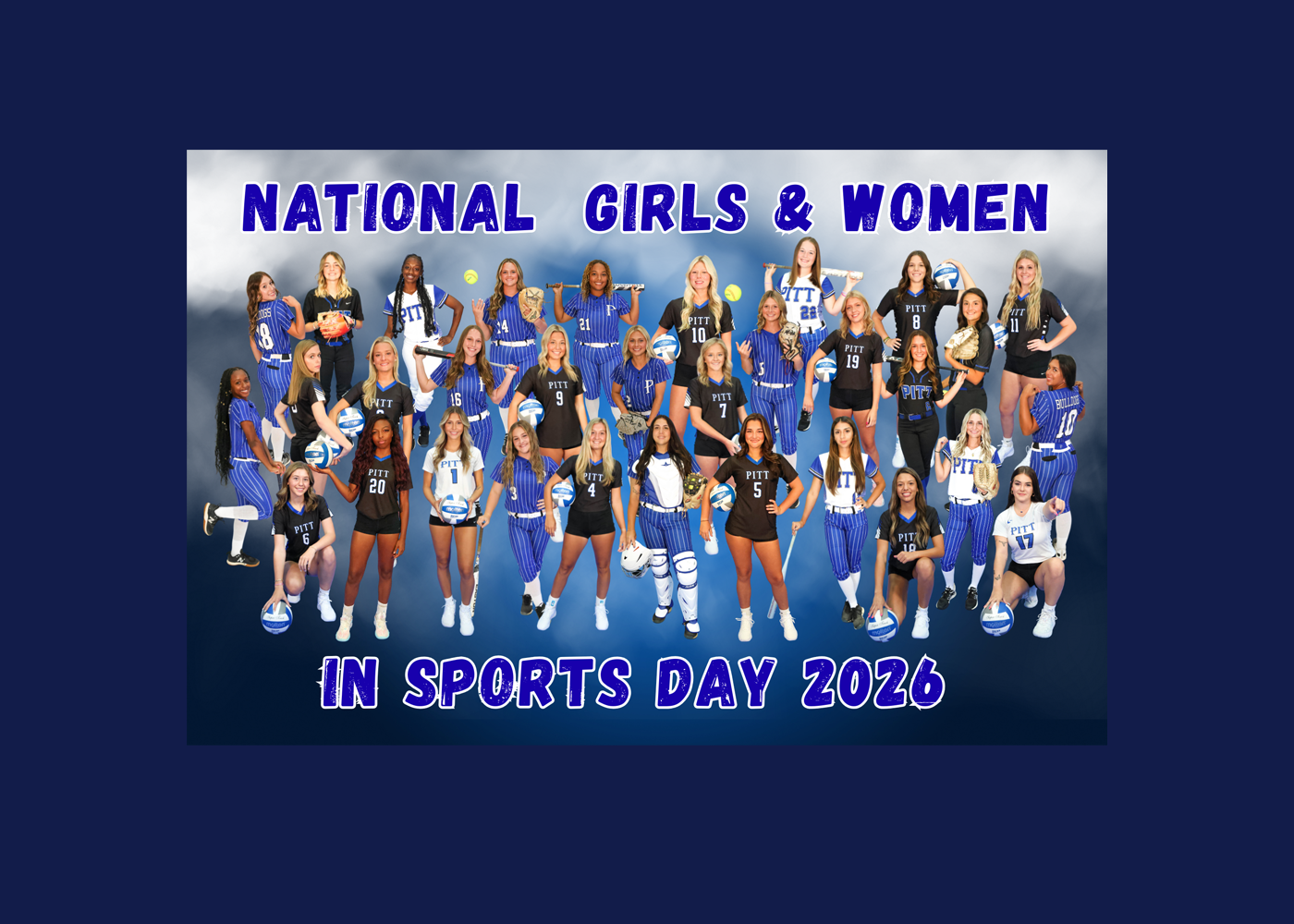 PITT CC ATHLETICS CELEBRATES NATIONAL WOMEN IN SPORTS DAY